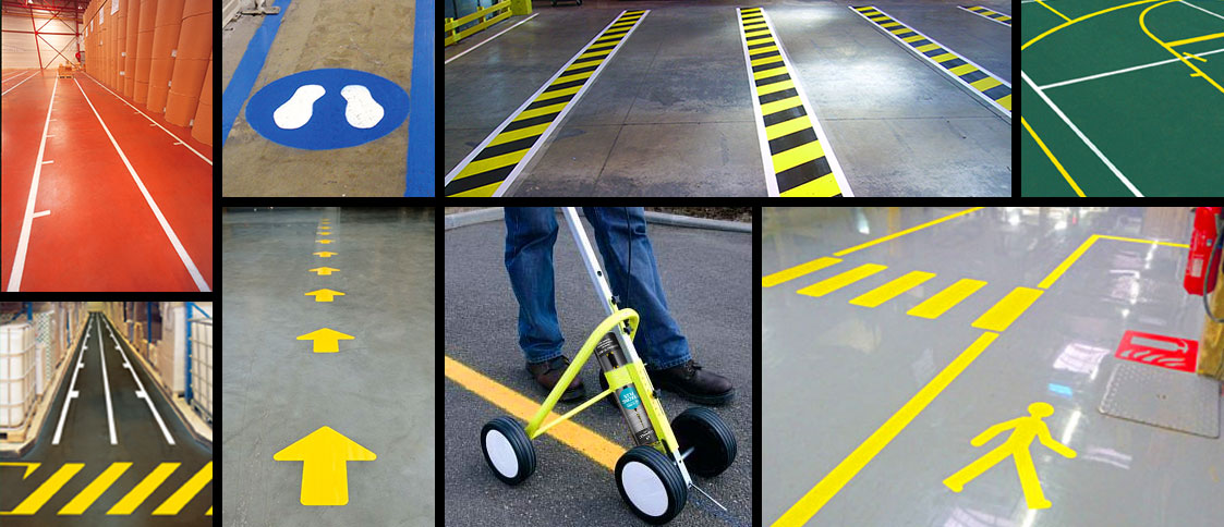 application tracing plus high performance line marking paint